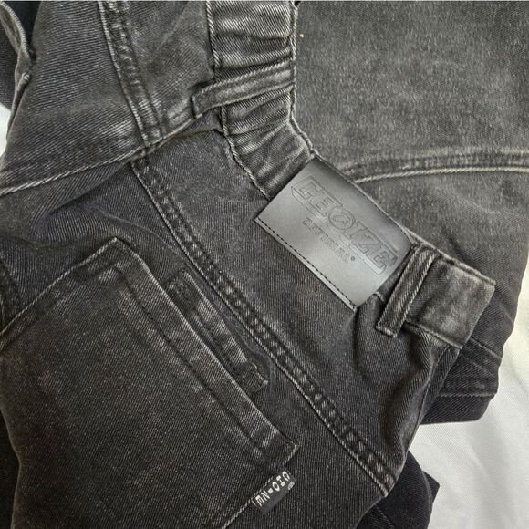 NEW Real Takai black baggy wide leg rodeo denim Japan unisex jeans‎ XL - Picture 6 of 11